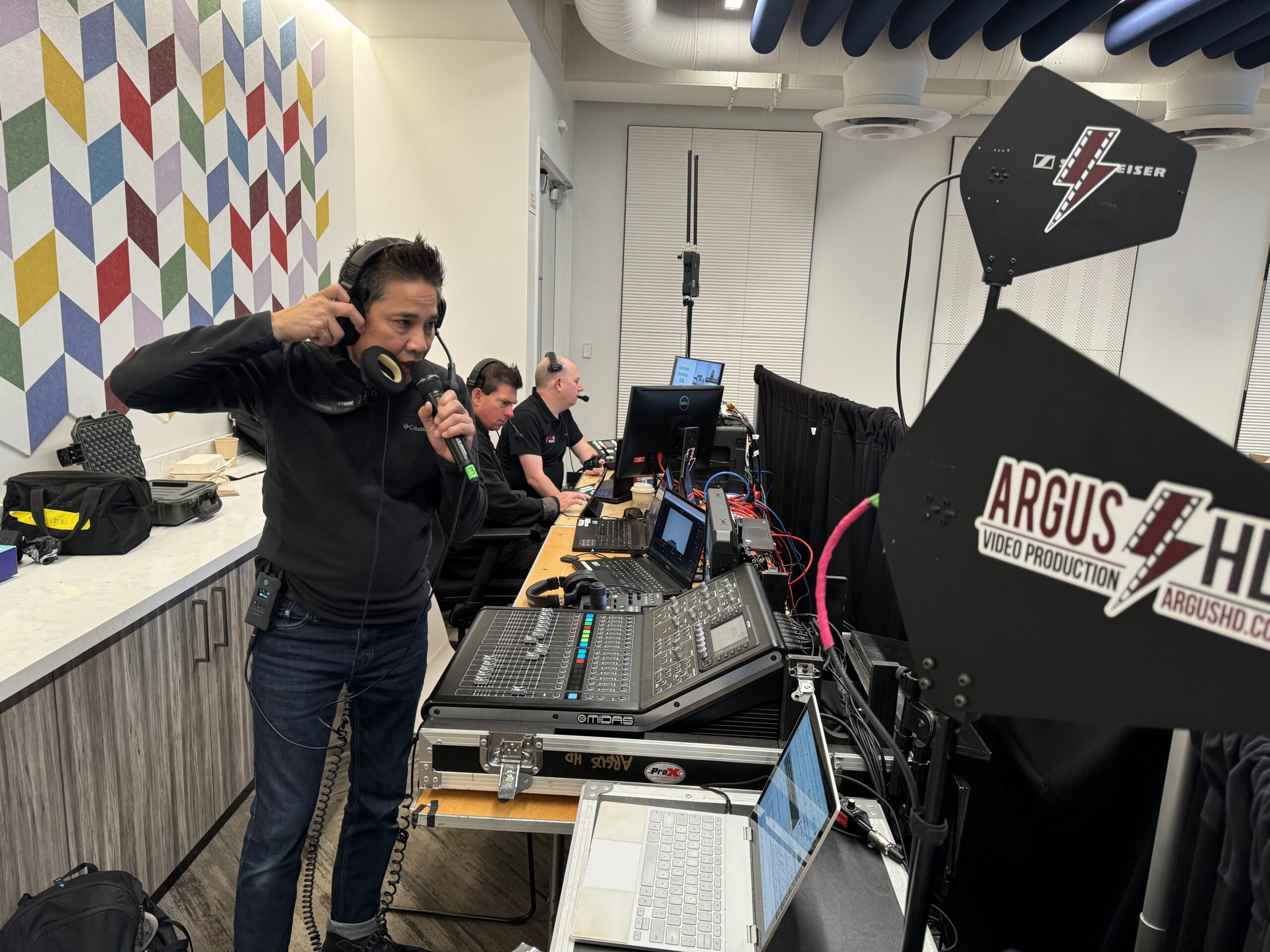 Argus HD video production behind the scenes