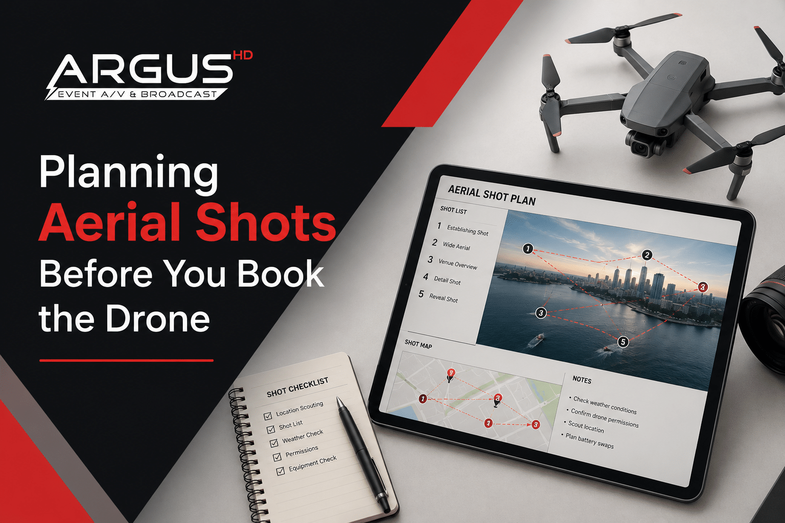 Planning Aerial Shots Before You Book the Drone