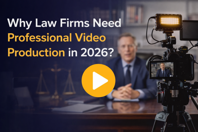 Why Law Firms Need Professional Video Production in 2026?